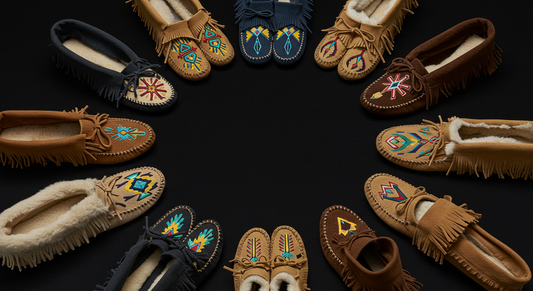 different kinds of moccasins