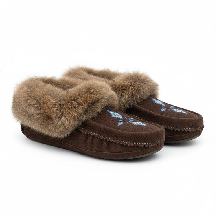 Men's Fleece Lined Moccasins
