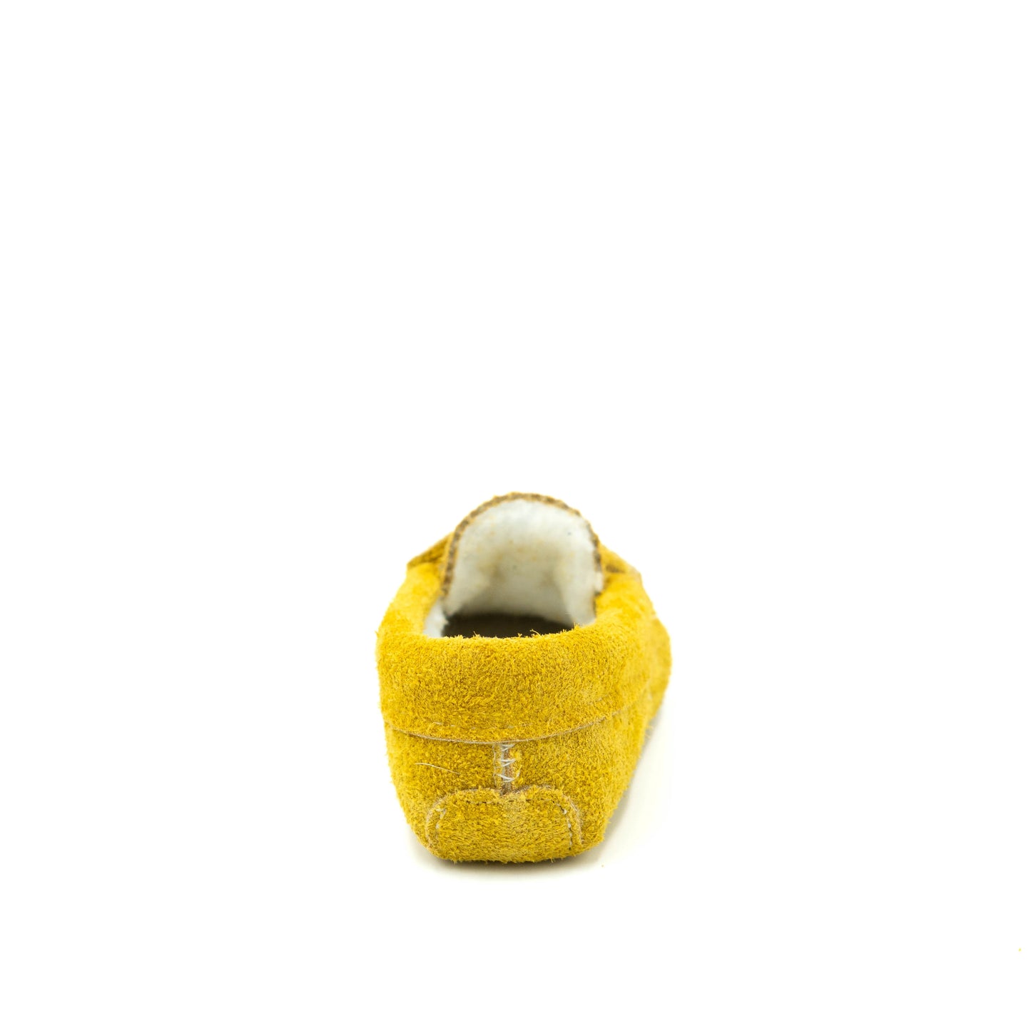 Women's Moose Suede Beaded Moccasins With Fleece Lining