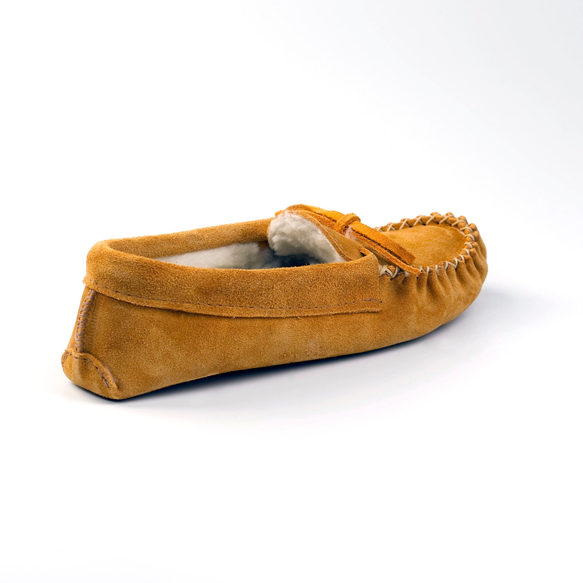 765 Tecumseh suede moccasins