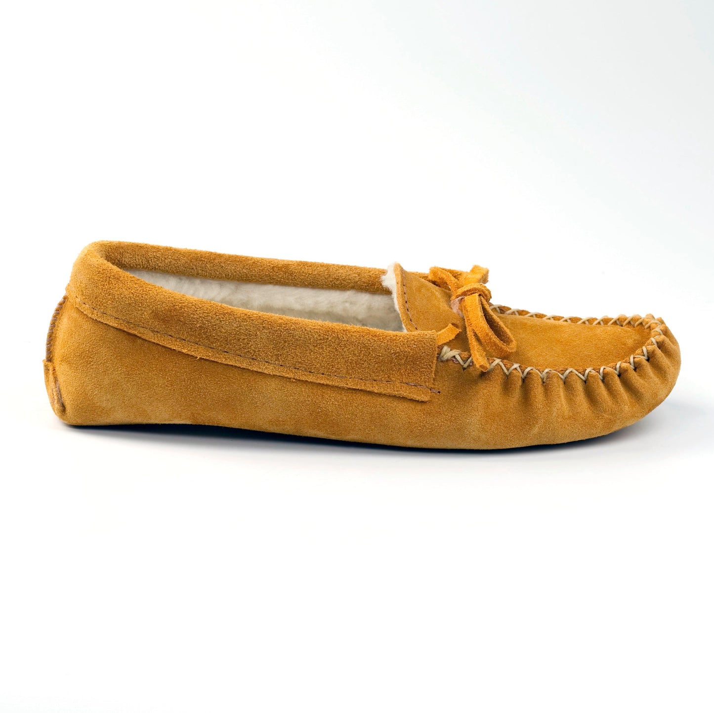765 Tecumseh suede moccasins