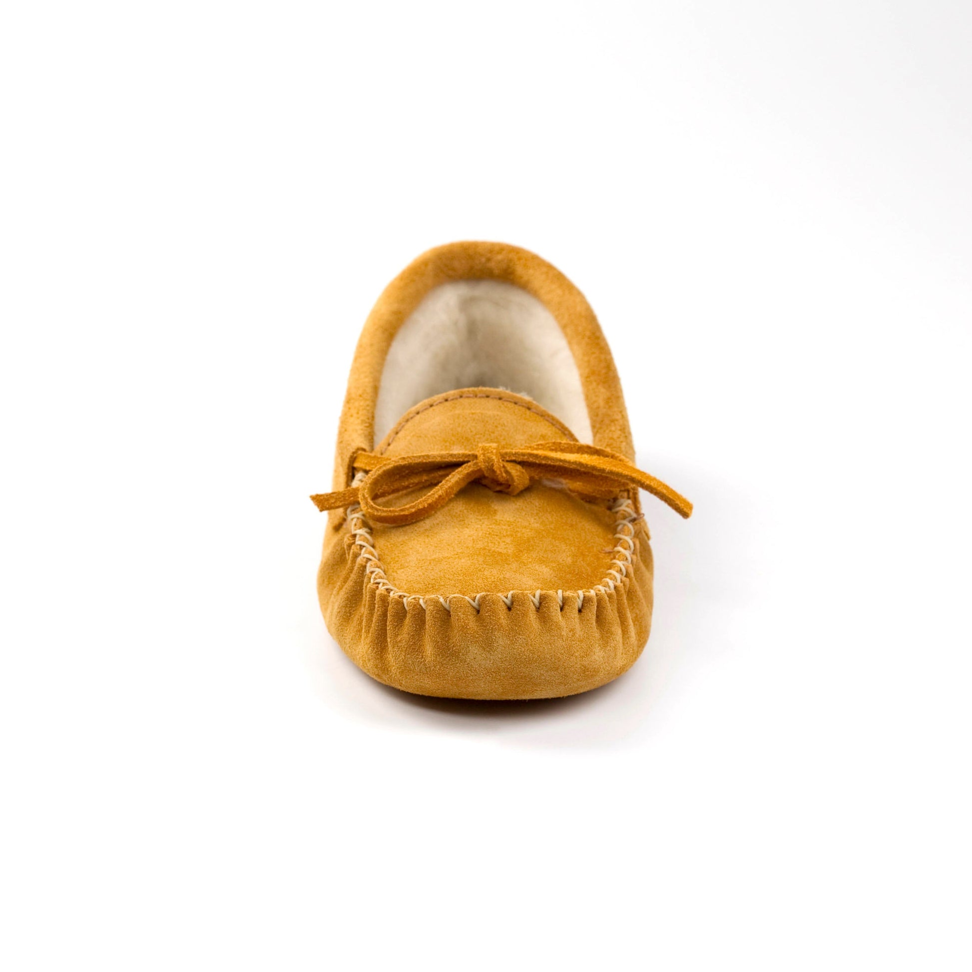 765 Tecumseh suede moccasins