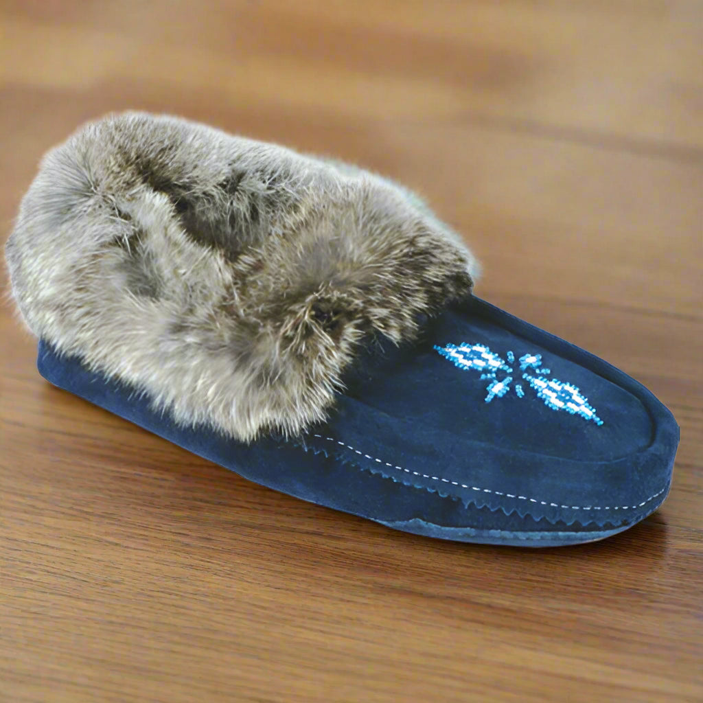 Navy Blue Moccasins Great plains