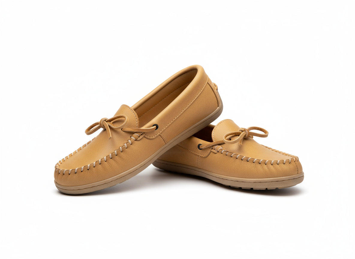Women's Tecumseh Canada Driving Moccasins Made With Canadian Wild Moosehide