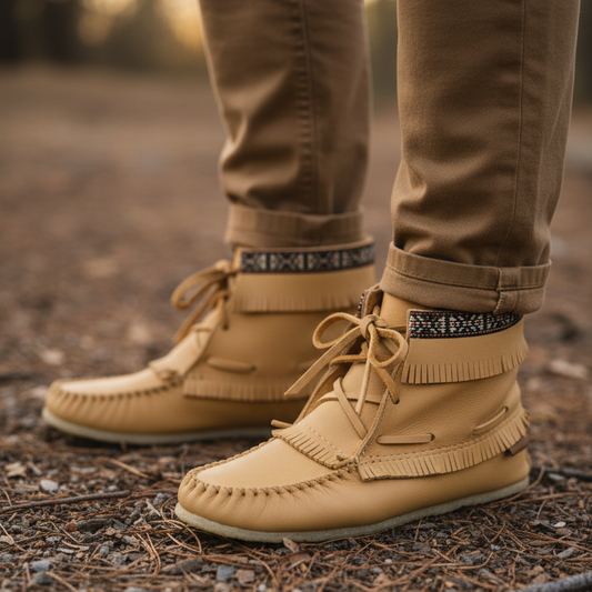 Mens laurentian chief moccasin boots