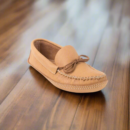 Bastien moccasins for men moosehide maple