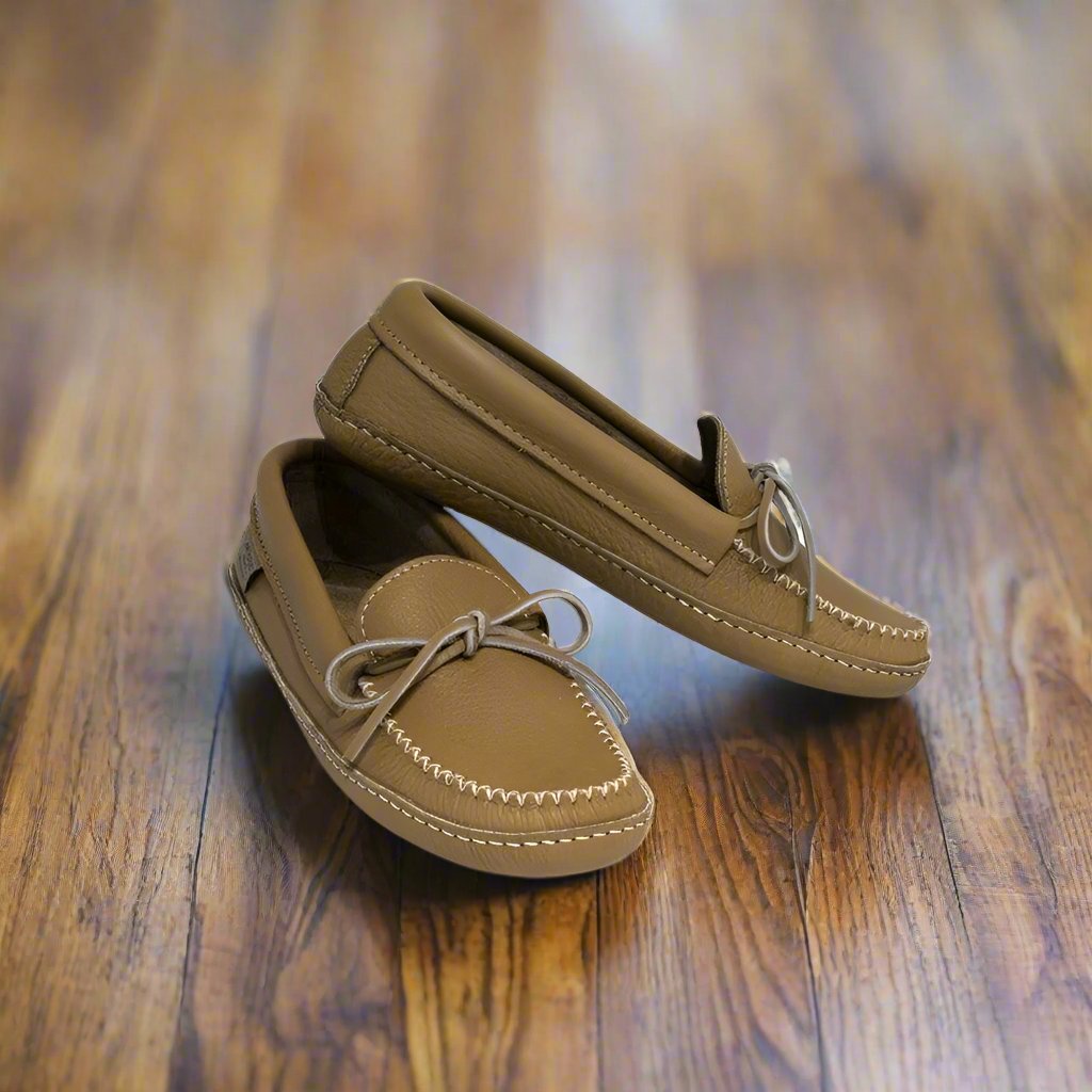womens leather moccasins