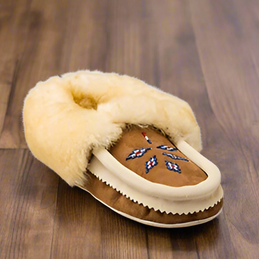 great plains sheepskin moccasins saskatchewan