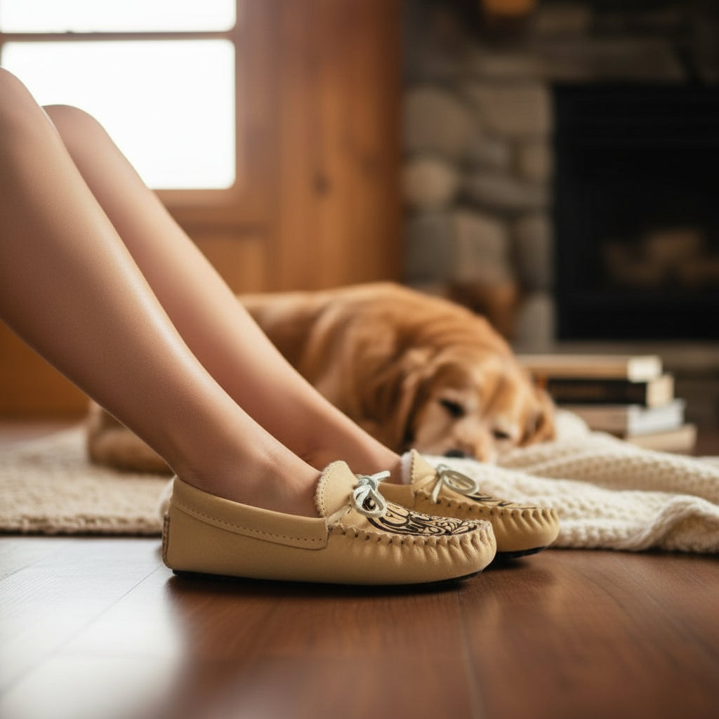 Spirit Moccasins made in Canada