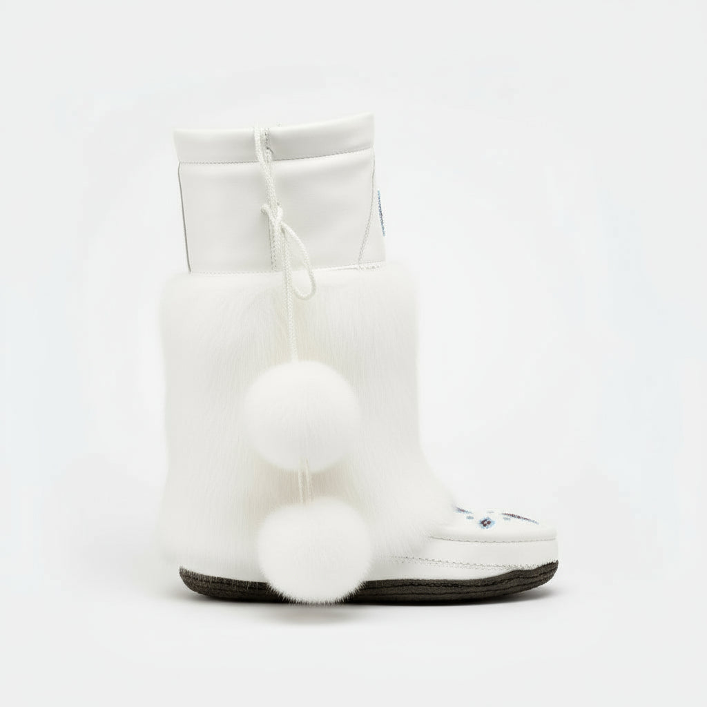 white mukluks for women