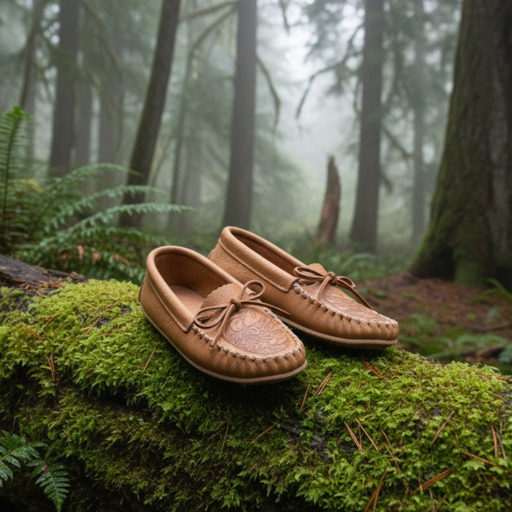 Spirit moccasins Vancouver Island 