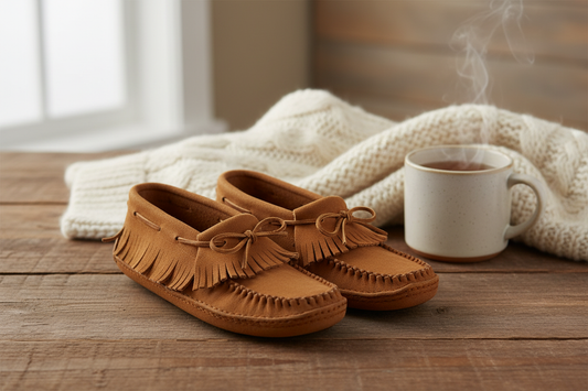 Womens quiet luxury moccasins 