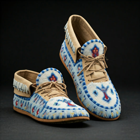 A Closer Look: The Anatomy of Beaded Moccasins