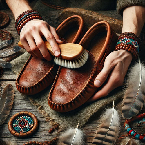 How to dry your moccasins 