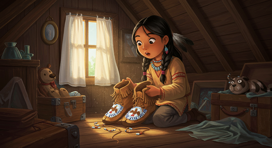 Roans Eagle moccasins: A short story 
