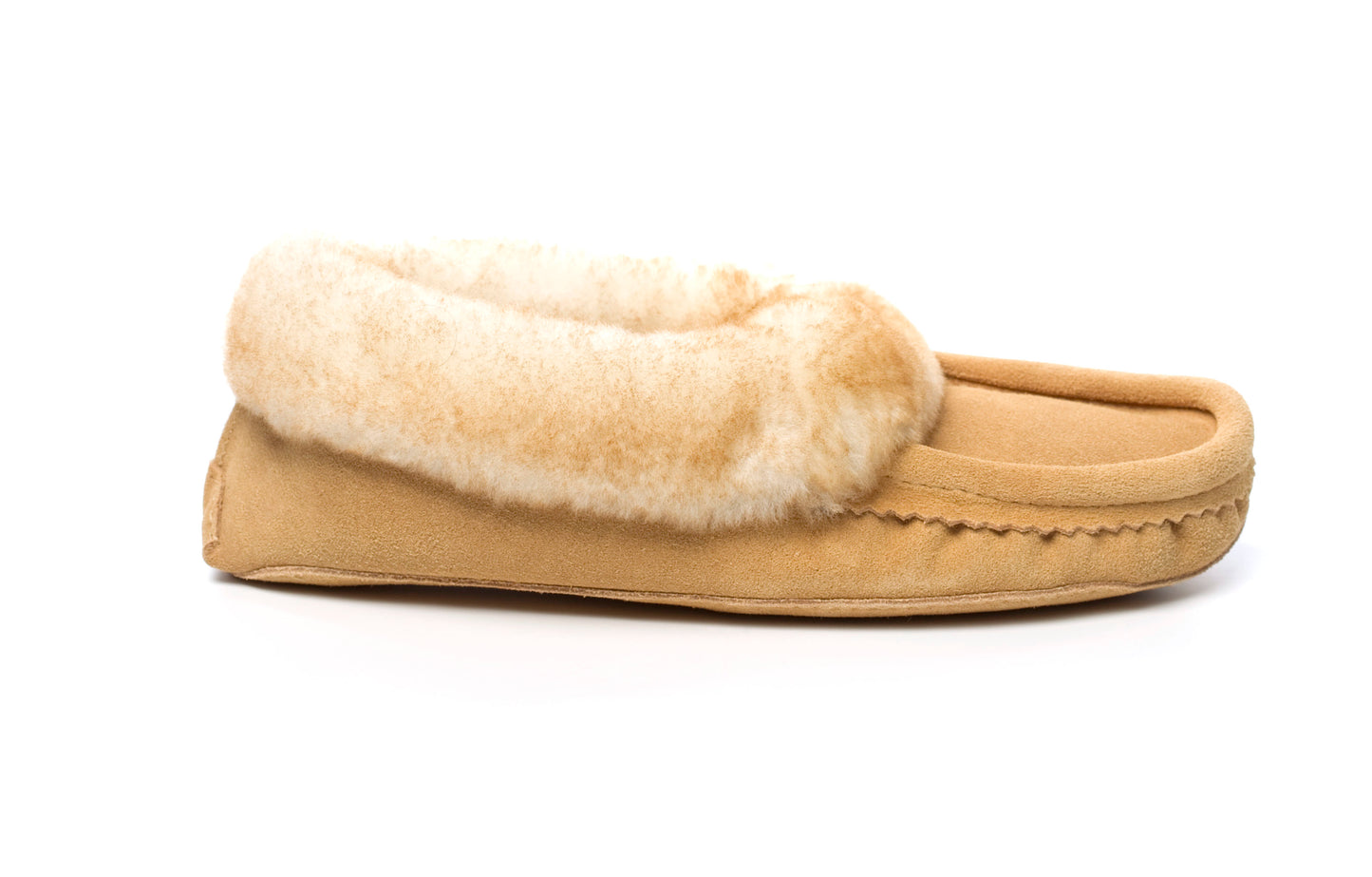 Men's Laurentian Chief Sand Sheepskin Moccasins