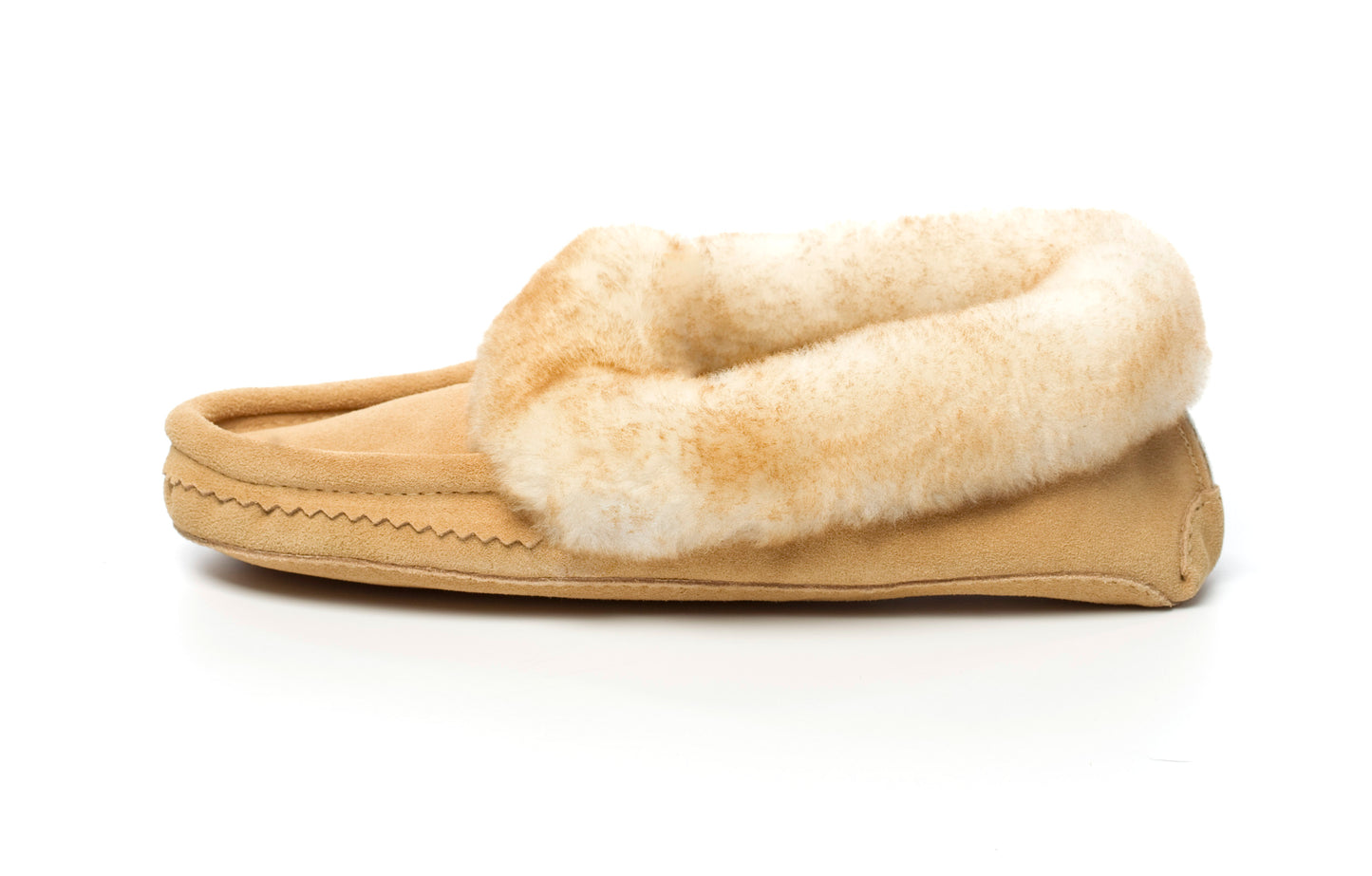 Men's Laurentian Chief Sand Sheepskin Moccasins