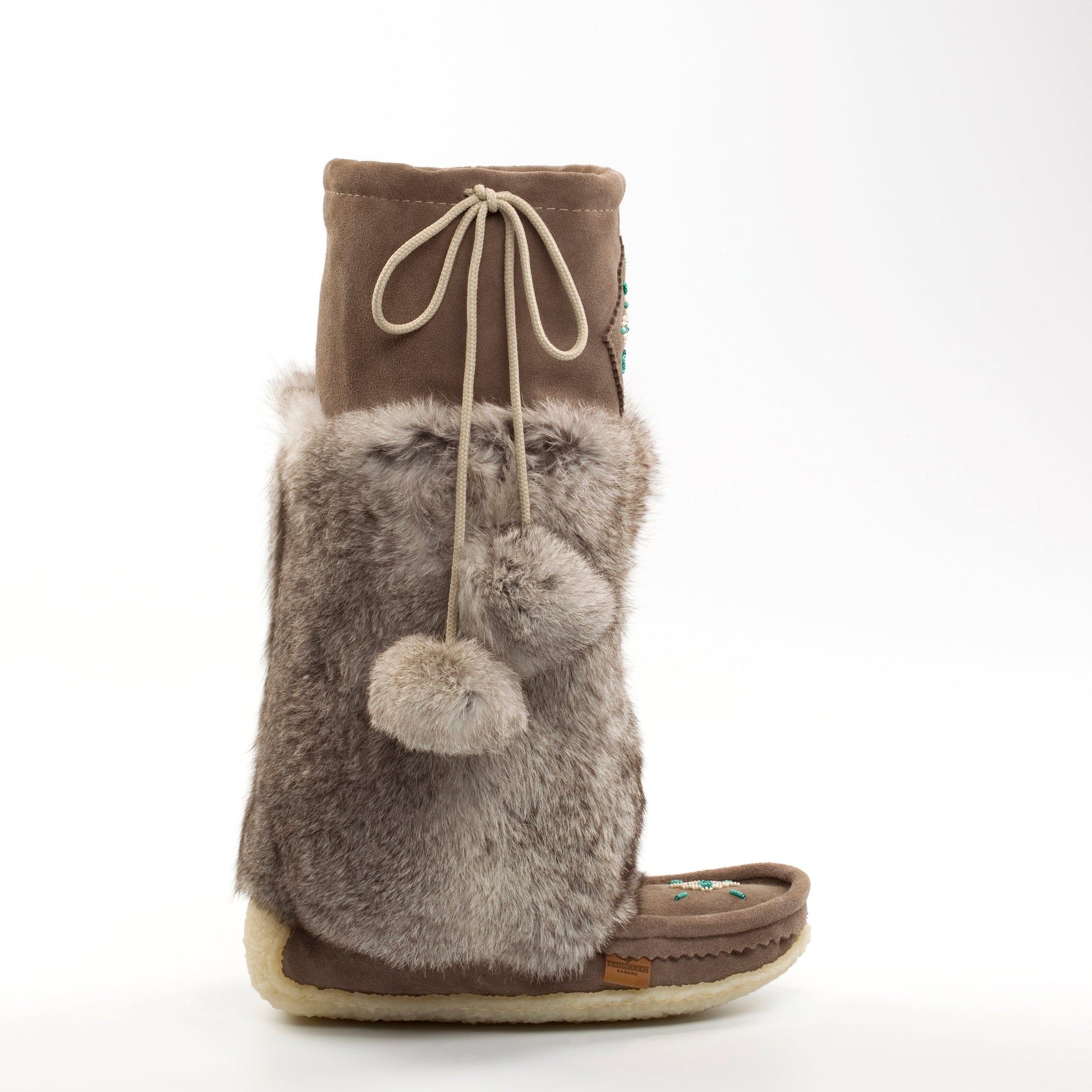 grey mukluks made in canada 