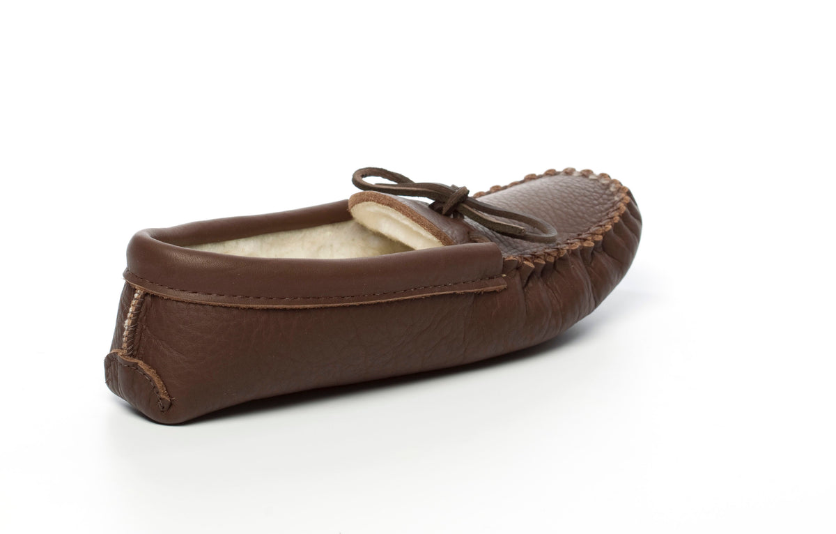 image of a Canadian made moccasin