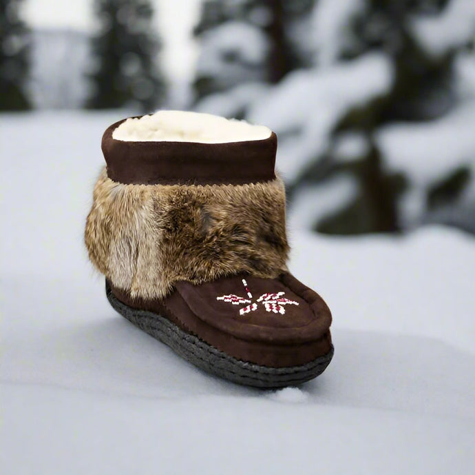 Brown Mini Mukluks