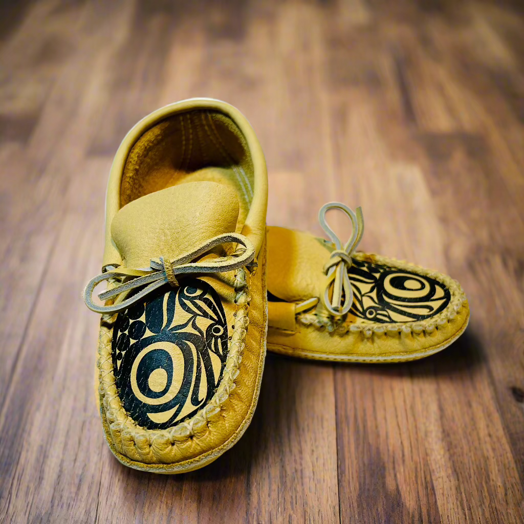 mens frog moccasins spirit moccasins 