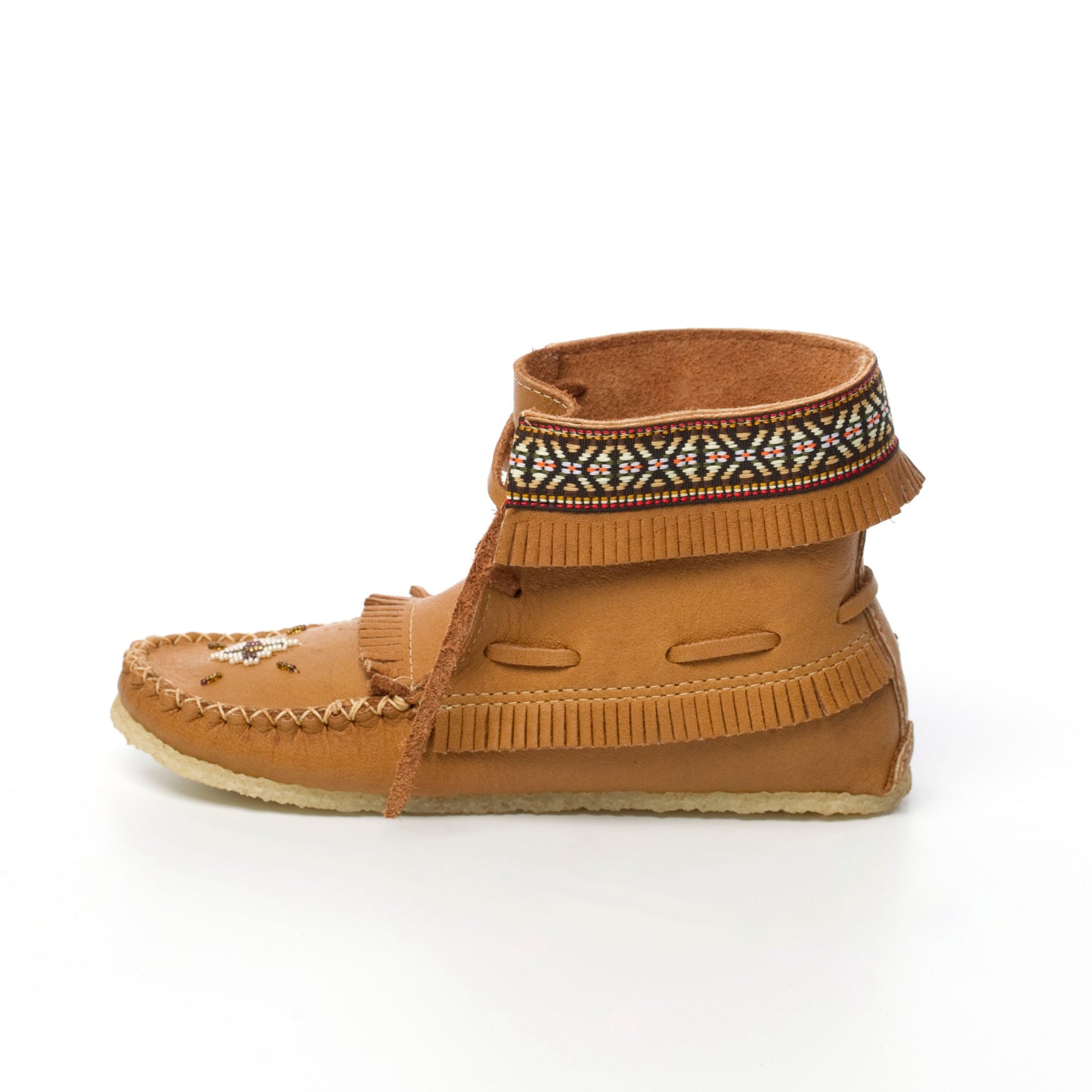 Tecumseh Canada Concho Boots Beaded moccasins