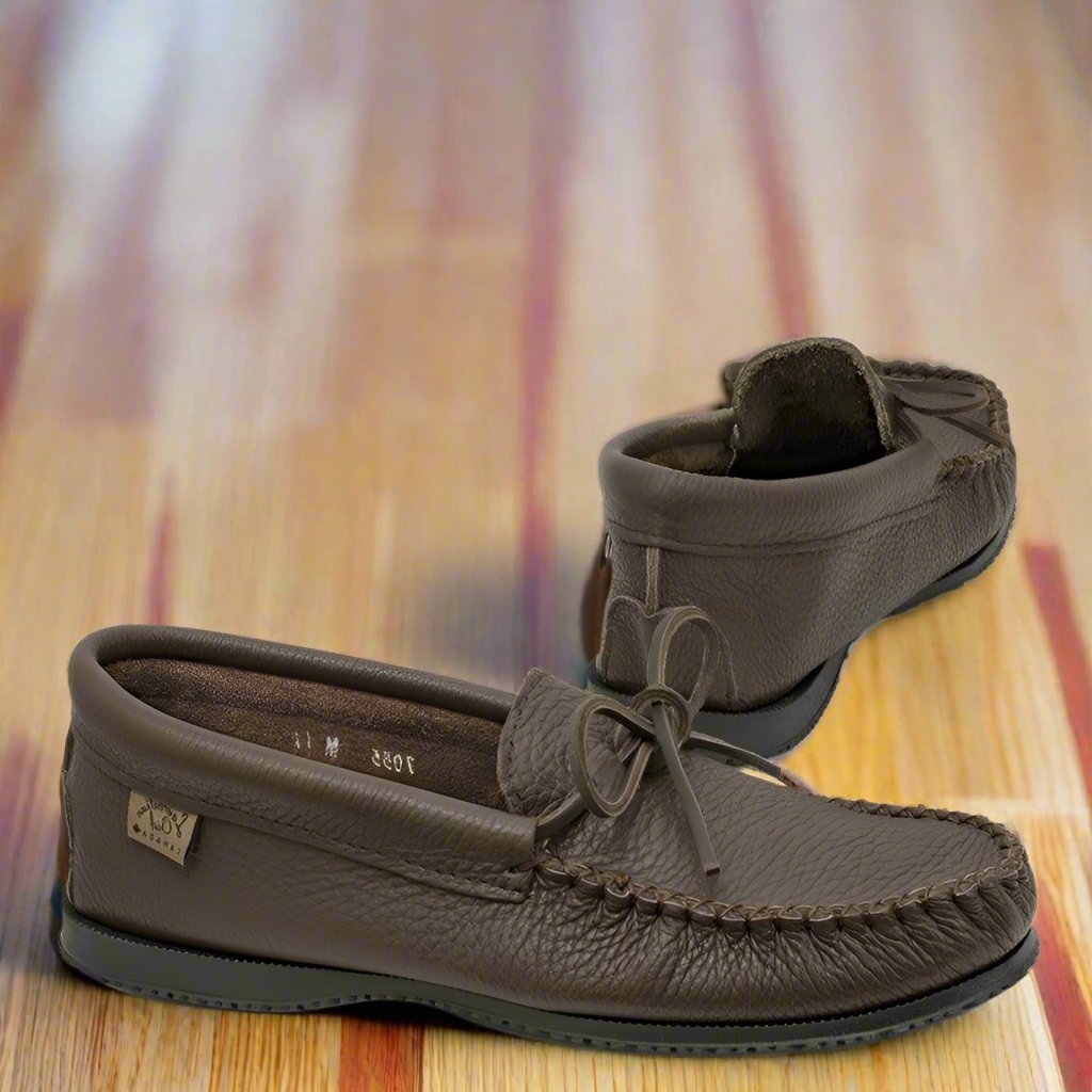 7055M rocky oil tan moccasins laurentian chief