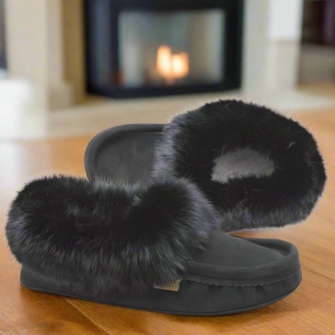 mens fur moccasins laurentian chief 