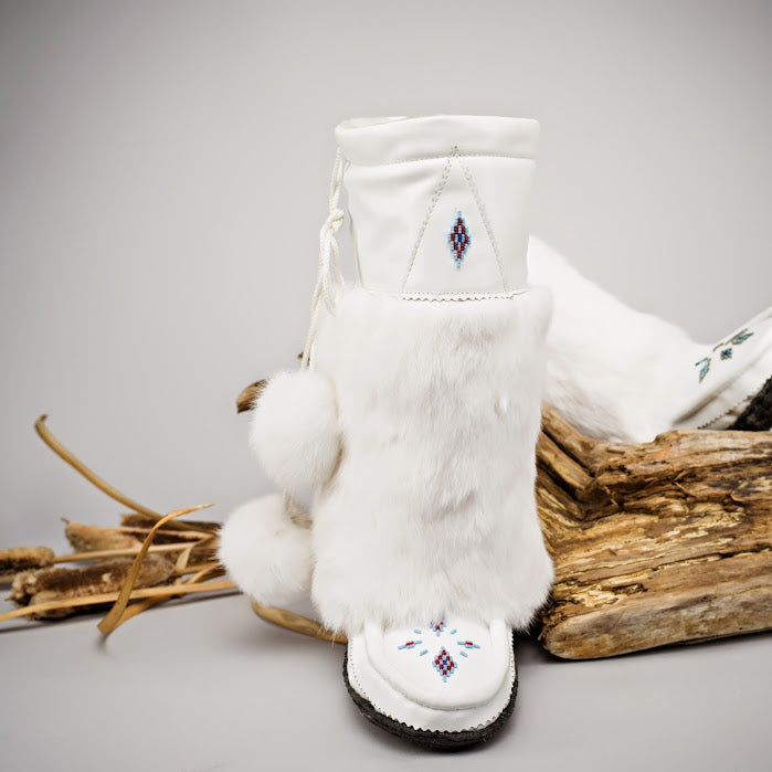 white mukluks for women